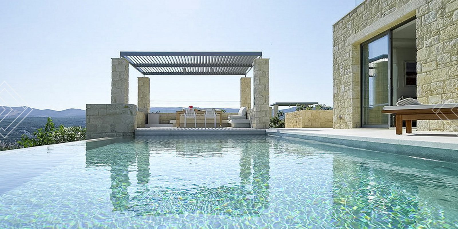 Villas with pools in Crete: Discover the Paradise-Vivestia | Risk-Free Villas, Hotels and Cruises in VR